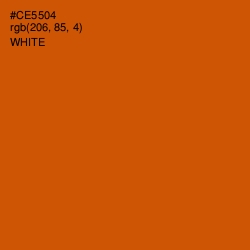 #CE5504 - Burnt Orange Color Image